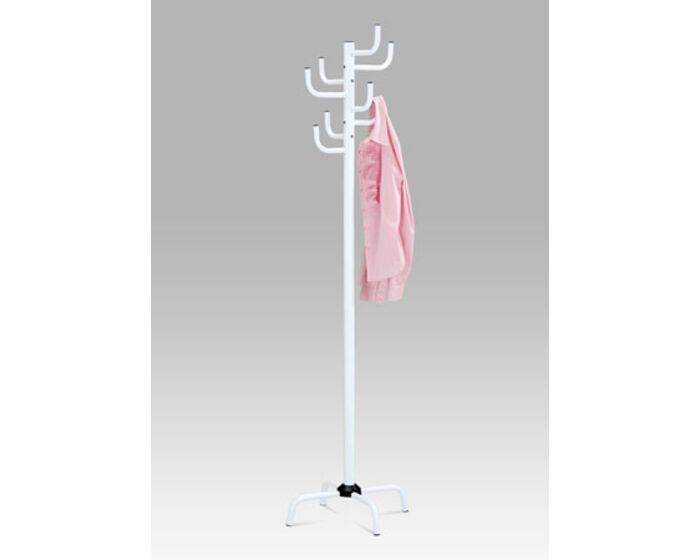 Věšák, v. 182 cm, vysoký lesk bílý 80609-A WT