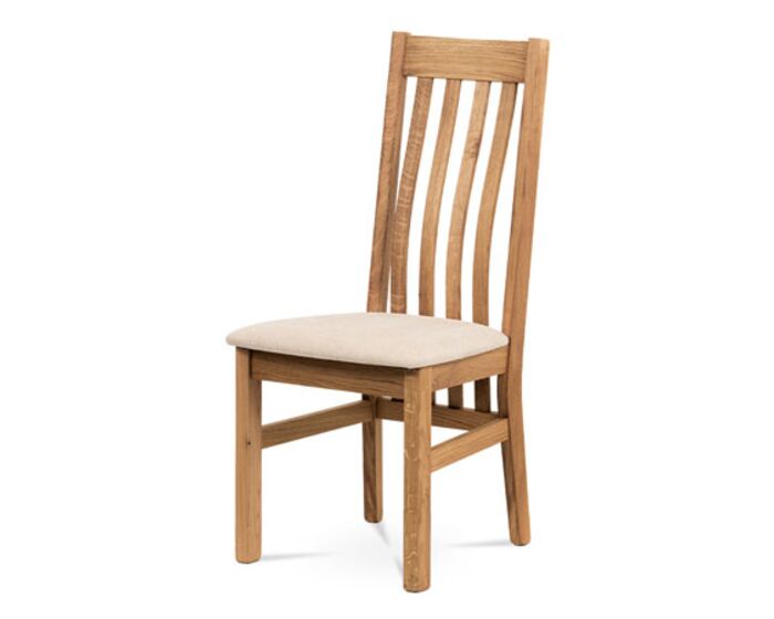 Jídelní židle, BEZ SEDÁKU, masiv dub C-2100 OAK