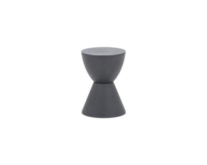 Taburet, plast šedý CT-750 GREY
