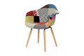 Jídelní židle patchwork / masiv buk CT-723 PW2