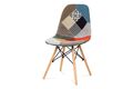 Jídelní židle patchwork / masiv buk CT-724 PW2