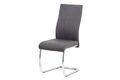Jídelní židle, šedá látka, chrom DCL-450 GREY2
