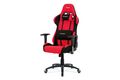 Kancelářská židle houpací mech., červená látka, kovový kříž KA-F01 RED
